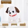 Color Block Dalmatian Plush Toy: Walking, Barking, Tail-Wagging Electric Puppy