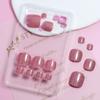 Faux Fingernails Fake Toenails Square Head Foot Nail Tips Fashion False Toe Nails  Women
