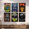Ghost Band Classic Anime Poster Fancy Wall Sticker for Living Room Bar Decoration Art Wall Stickers Study Living Room Decoration