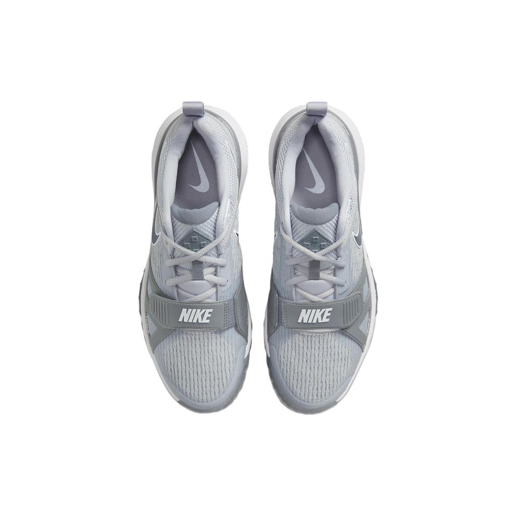 Nike Air Zoom Diamond Elite Turf Wolf Grey Мужские кроссовки Холодно-серые Ярко-малиновые белые DZ0503-002