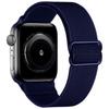 Эластичный тканый ремешок-петля для Apple Watch серии 8/7/6/5/4/3/2/se Регулируемый нейлоновый ремешок для часов iwatch 41, 45 мм, 49 мм, 44, 40 мм, браслет