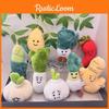 Adorable Plush Vegetable Keychain Plush Toy Featuring Cute Garlic Onion And Pepper Designs