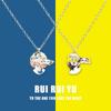 RUI RUI YU Incomplete Statue Art Pendant Pendant Necklace for Women Men Girlfriend Couple Lover Jewelry Gift