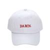 New European and American slang DAMN HAT cap Trend Bay along baseball cap pure cotton