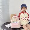 Nylon School Bag 2025 Cartoon Cute Student Small Backpack Girls Backpack Ultra Lightweight