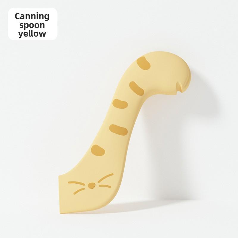 Ложка для консервов для кошек, Многофункциональный консервный нож для кошек, Ложка для влажного кормления питомцев, Консервный нож для кошек