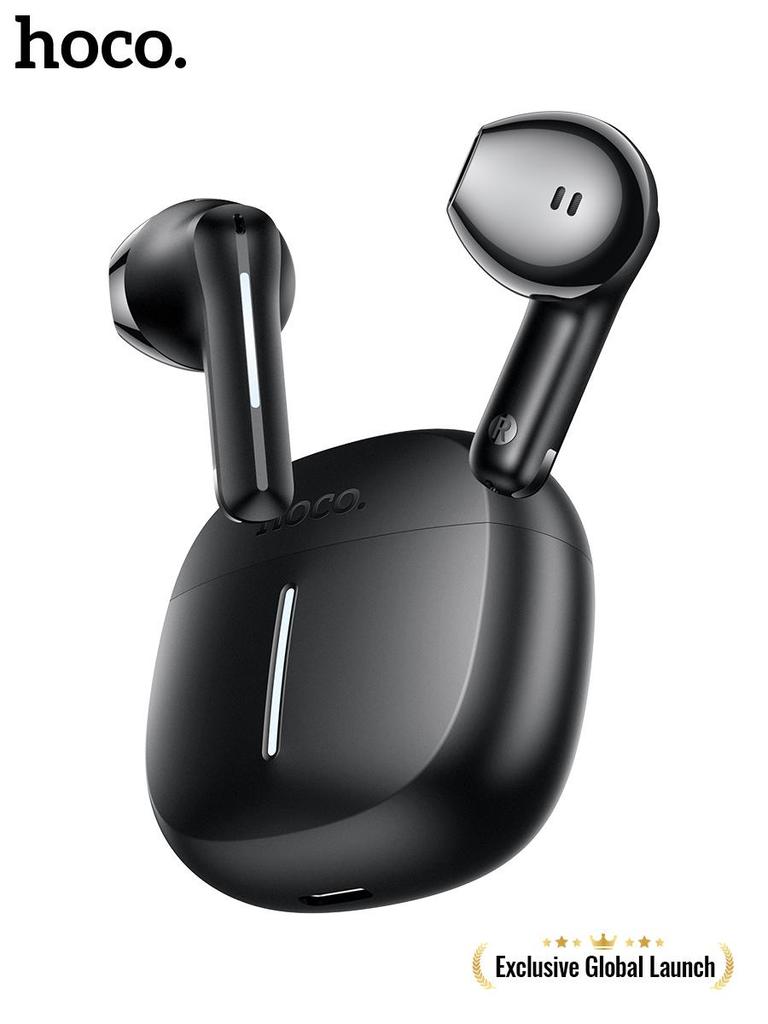 Hoco Беспроводные наушники EQ33, Bluetooth 5.4, с микрофоном, до 7 часов воспроизведения, зарядный кейс 300 мАч, поддержка приложения