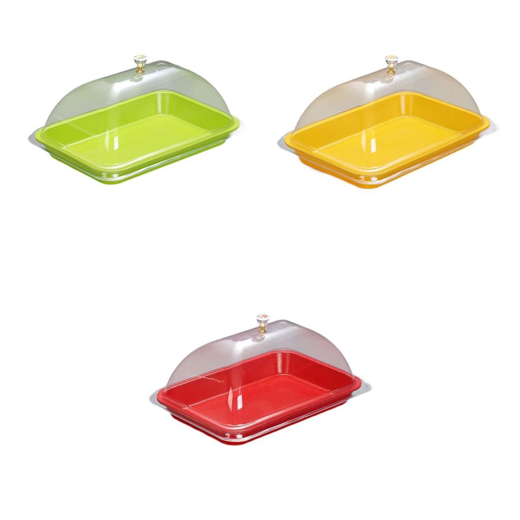 Крышка для подставки для торта, Многоразовая крышка для десерта, Многоцелевая бытовая прозрачная для вечеринки, кухни, дома, для сыра, для использования на открытом воздухе и в помещении