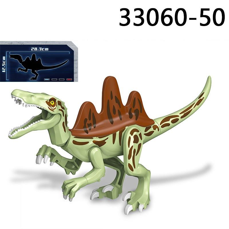28 см Огромный Раптор Карнотавр Строительные блоки Динозавр Кирпичи Тираннозавр T-Rex Собрать Детские игрушки Детский подарок Рождественские подарки