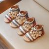Girls Gladiator Sandals Princess Sweet Kids Beach Shoes Kids Summer Retro Ethnic Traditional Tassels Soft Back