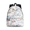 Stylish Cinnamoroll Backpack Set For Business Travel Breathable, Durable Polyester Material