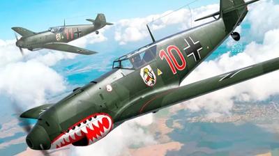 AZ Model Истребитель Bf109C Война приближается Пластиковая модель AZM7889 1/72 "Цезарь" (Самолет)