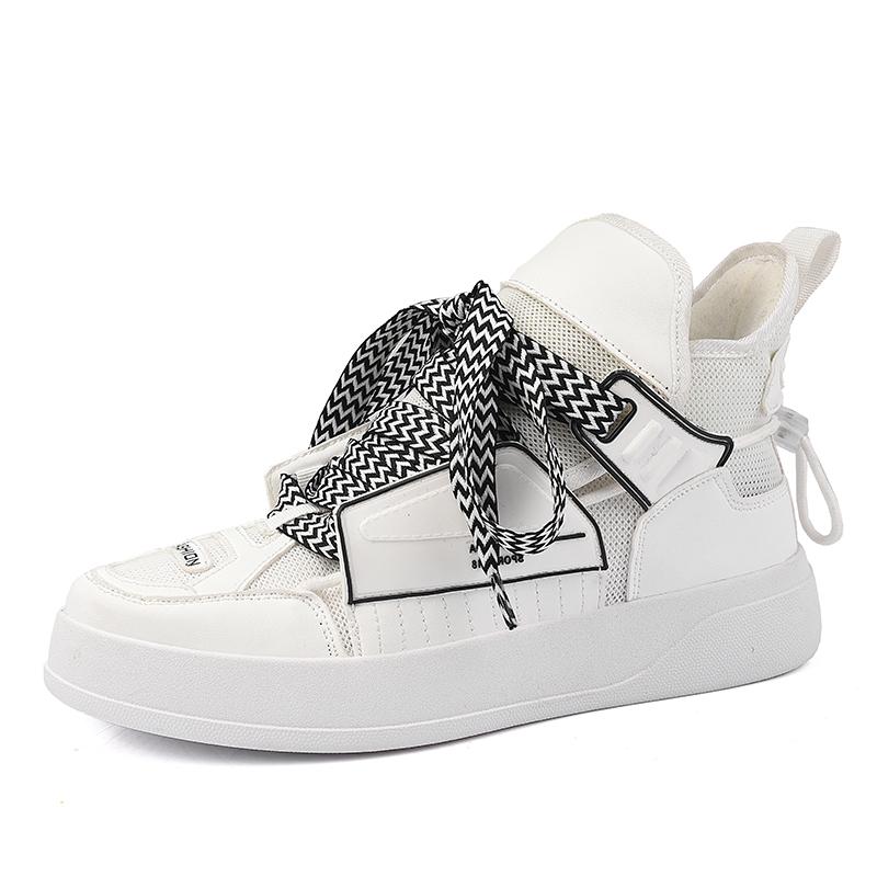 2024 Вулканизированные кроссовки Мужские Зеленые Повседневные туфли для мужчин Новые Плоские Уличный стиль Ходьба Белые кроссовки Мужские Удобная обувь Мужская Весна