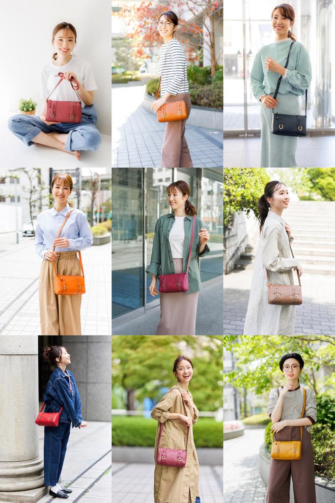 Сумка через плечо из натуральной кожи розовая [Dakota] женская DA-1030300-32