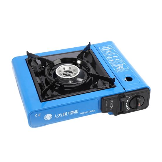 Уличная походная плита с автоматическим отскоком газового клапана, горелка, портативная бутановая печь из нержавеющей стали для кемпинга, барбекю, пикников, пешего туризма, дома, на открытом воздухе