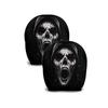 2Pcs Elastic Halloween Car Headrest Covers Soft Comfortable Auto Headrest Wrap  Car Accessories