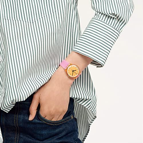 Swatch CORAL DREAMS GENT SO28O401 Pink Wristwatch