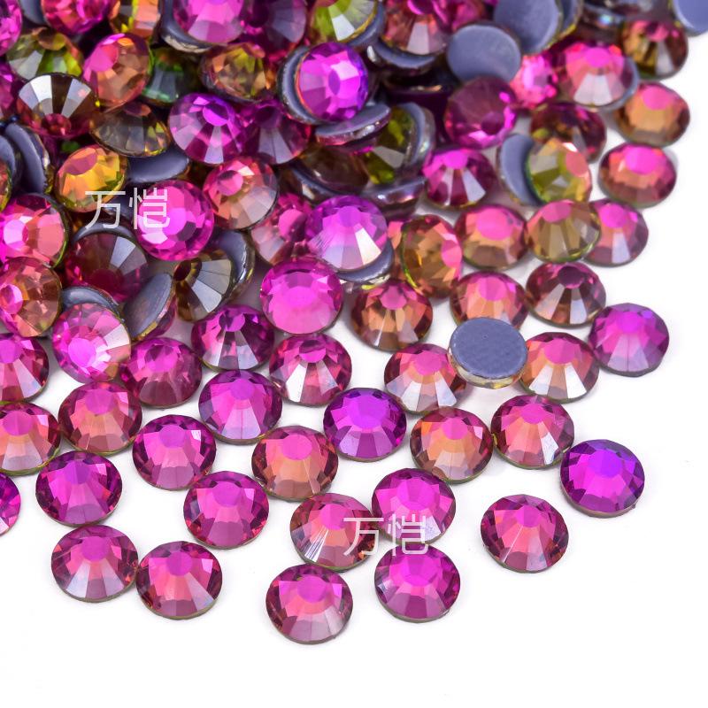 Китай Красный Стекло Горячий Алмаз, Термоплавкий Клей Стразы Diy Одежда Кристалл Ювелирные Изделия Декоративные Красота Креативные Аксессуары