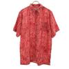 HABAND Overall Handle Short Sleeve Shirt L Red Men's Used