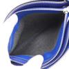 CELINE Trio Small Shoulder Bag Blue lambskin Women Used