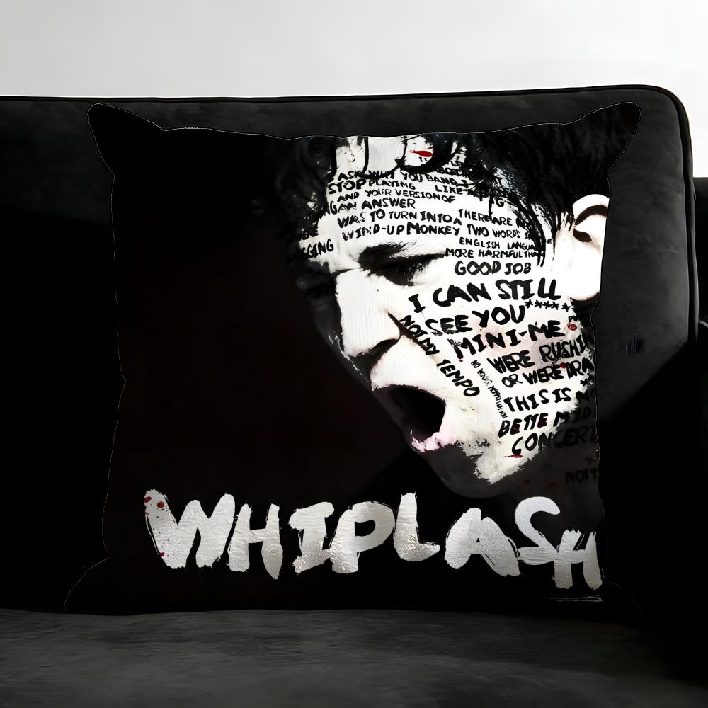 W-Whiplash Кино Подушка Наволочка Ультра Мягкая Кожаная Ткань Облачный Комфорт и Скрытая Молния