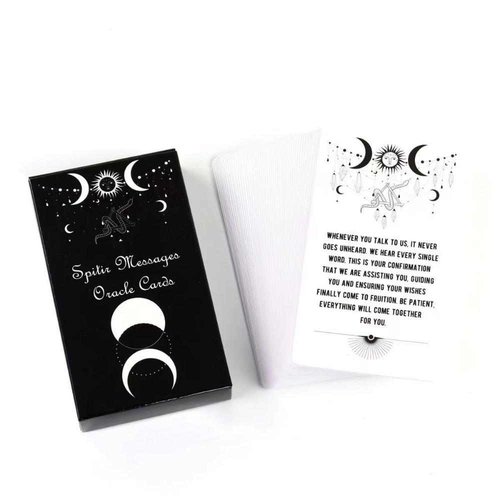 Карты оракула «Духовные послания» 10,3*6 см — колода из 54 карт с вдохновляющими посланиями от ваших наставников