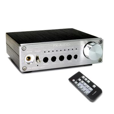 Цифровой усилитель FUSION Tripath IC Интегрированный усилитель USB-вход Усилитель ЦАП Пульт дистанционного управления входит в стандартную комплектацию FX-AUDIO- FX-202J [серебристый]