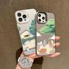 Силиконовый чехол для Xiaomi 11 Lite 13T 14T 15T Samsung A07 A17 A37 A57 iPhone 17 Air 16E 14 13 11 Pro, чехол, раскрашенный вручную, мультяшный, противоударный бампер для телефона