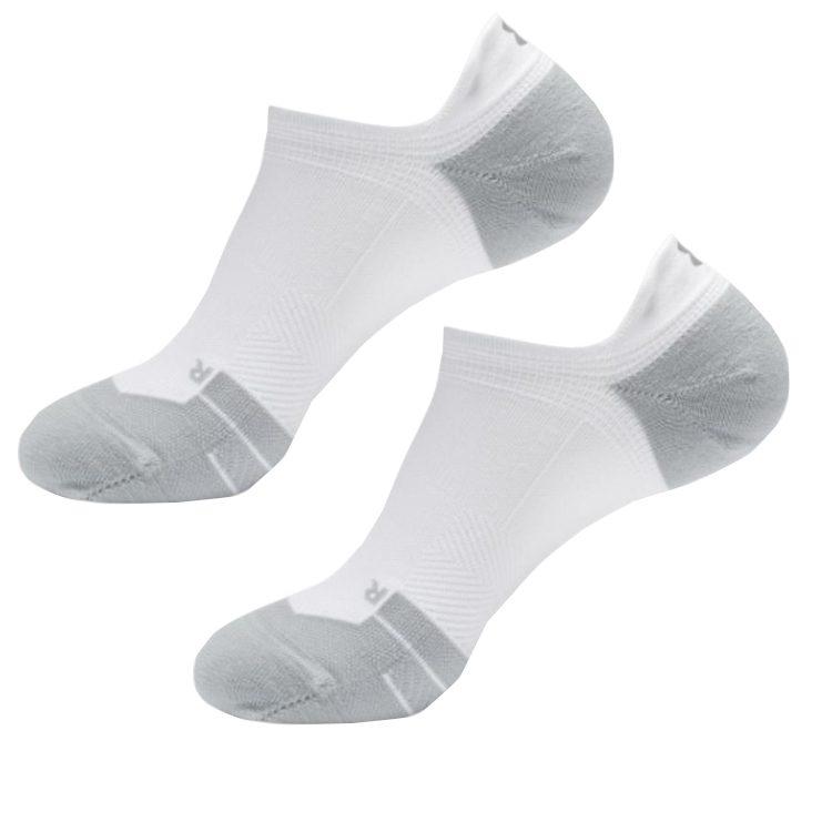 Under Armour Носки-невидимки унисекс белые 1376078-100