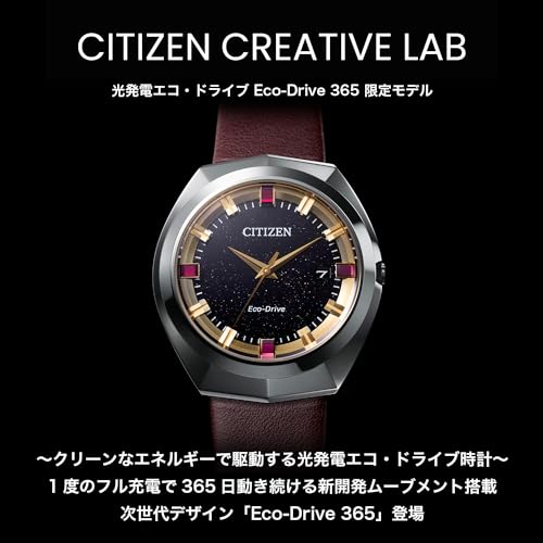 Citizen Часы CITIZEN CREATIVE LAB Limited Eco Drive 365 Водонепроницаемые BN1010-05E Мужские Коричневый