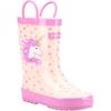 Детские/детские резиновые сапоги с единорогом