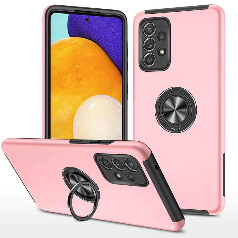 Автомобильный держатель для телефона Samsung A52, чехол с магнитным кольцом, защищает и предотвращает падения
