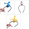Adult Teens Colorful Stereo Propeller Shape Headband Woman Spa Hair Hoop Makeup Taking Photos Carnivals Party Headpiece