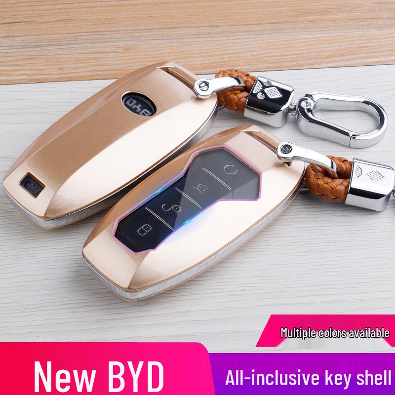 Чехол для ключа BYD для Seal, Han EV, Song, Yuan Plus, Song Pro, Qin, Tang DMi, Dolphin, Seagull, e2 - Унисекс