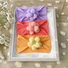 New Children's Suit Headband, Nylon Flower Baby Seamless Headscarf, Soft and Comfortable Baby Hair Accessories