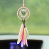 Home Decoration Car Hanging Dreamcatcher Car Creative In-Car Rearview Mirror Decoration Pendant Feather Car Hanging Safe Journey