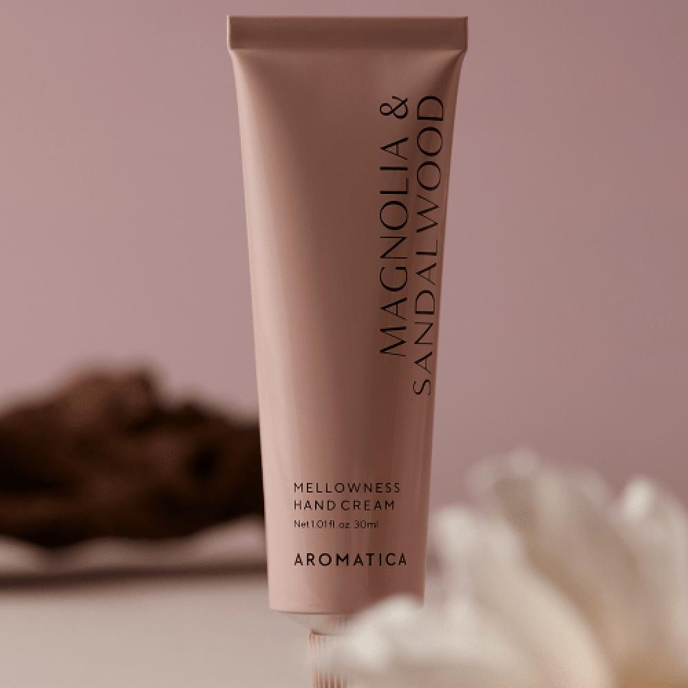 Aromatica  Woody Floral  Mellowness Hand Cream Magnolia   Sandalwood 30ml