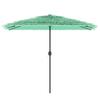 Vidaxl Parasol Ogrodowy Na Stalowym Słupku, Zielony, 300X200X250 Cm