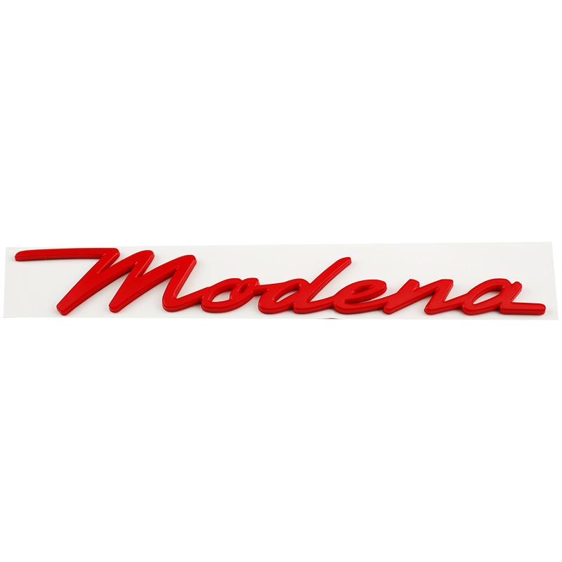 Car Rear Trunk Letters Words Logo Badge Emblem Decals Sticker For Modena Levante Quattroporte Ghibli Accessories