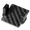 AXSPEED Carbon Fiber Servo Mount Plate Bracket For 1/18 Granite Grom 1/14 Mojave Grom Mega 380 RC Car Upgrade Parts