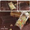 50pcs/set Party Plastic Wedding Favors Pillow Shape Candy Boxes Gift Bag Cookie Pouch