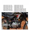 Для Honda XR150L Rally Проставки руля Крышка зажима руля для XR650L XR125L XR250 Мотоциклетные аксессуары Адаптер крепления руля