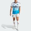 Adidas Домашняя аутентичная футболка Charlotte FC 24/25 Насыщенный синий/Белый Мужская уличная одежда HZ6175