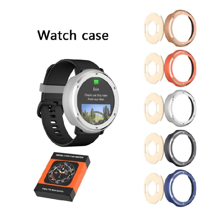 Прочный Усиленный Металлический Корпус Защитный Чехол Подходит для Часов Ударопрочная Рамка Бесшовный Доступ к Кнопкам Влагозащищенный