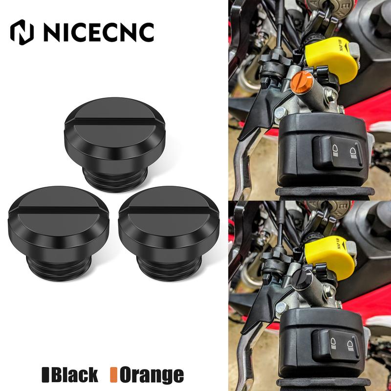 M10XP1.25 Motorcycle Mirror Hole Plug Screw Bolts For KTM 1090 1190 1290 ADVENTURE SUPER DUKE GT/R 125 200 250 390 690 790 DUKE