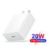 20W QC3.0 PD Travel Charger with US/EU/UK Plug