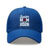 [Senior Mom Baseball Cap] Class Of 2026 Printed Hat Unisex Adjustable Breathable Lightweight Soft Fabric Casual Daily Wear Graduation Gift - Mom Hat