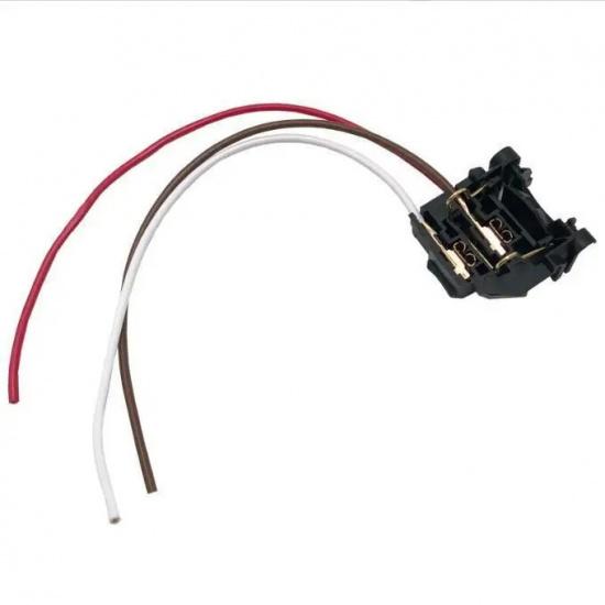1PC For Ford Focus MK2 Focus MK3 Car H7 Low Beam Lamp Headlight Bulb Black Holder Adapter Harness Automotive Accessories Parts