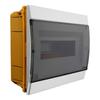 Flush-mounted 8-Module Ip40 Distribution Board White Fuse Box
