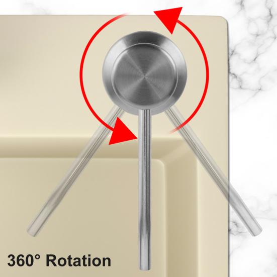 Дозатор для мыла из нержавеющей стали с удлинительной трубкой 100 см. Пресс для кухонной столешницы. Встроенная раковина. Головка насоса для дозирования жидкого мыла для мытья посуды.